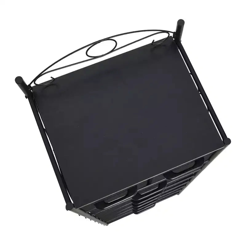 Comodino a 8 cassetti, nero/marrone/bianco/rovere/noce/multicolore, montaggio da 1 persona