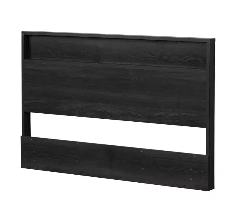 HomeStock Full Queen Headboard with Storage Shelf