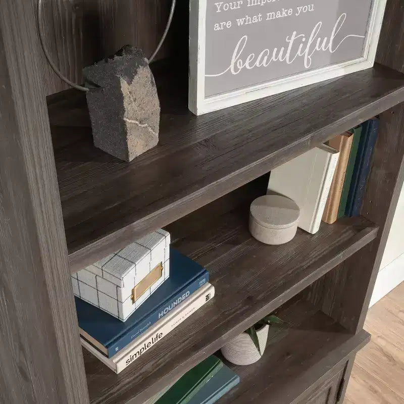 Pebble Pine - Elemento Superiore 2 Ripiani, Stile Moderno-Rustico, Utente Singolo