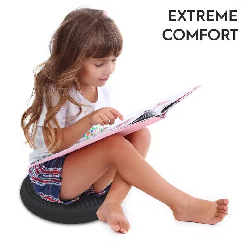 Cuscino sensoriale oscillante grigio scuro per 1 bambino
