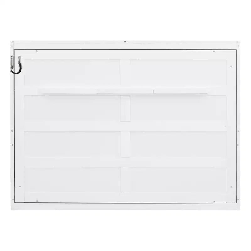 Letto a scomparsa Murphy grigio/bianco – Matrimoniale e Queen Size, Ospita 1–2 persone