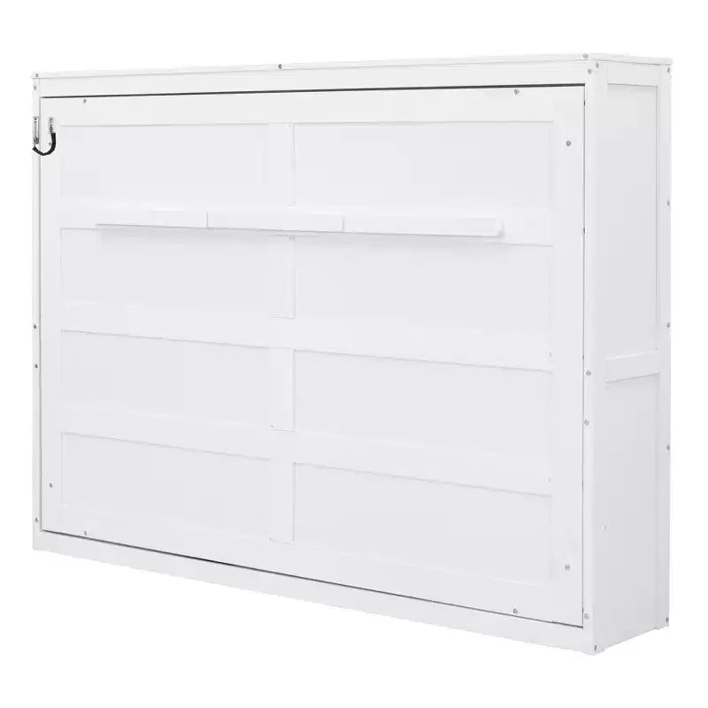 Letto a scomparsa Murphy grigio/bianco – Matrimoniale e Queen Size, Ospita 1–2 persone