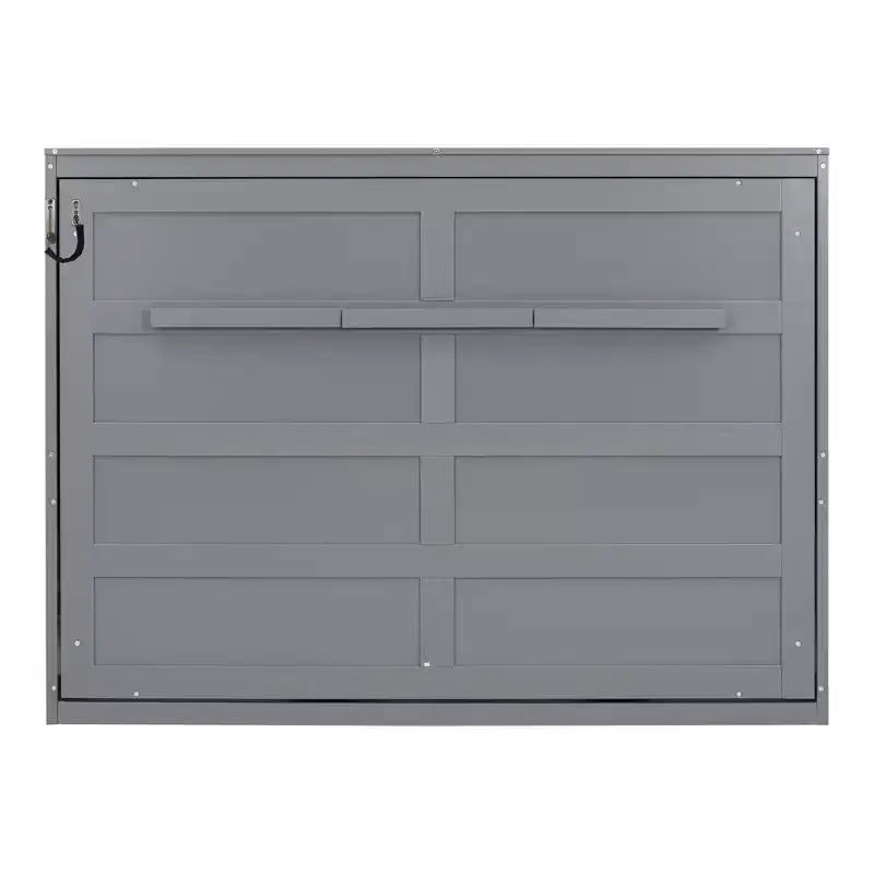 Letto a scomparsa Murphy grigio/bianco – Matrimoniale e Queen Size, Ospita 1–2 persone