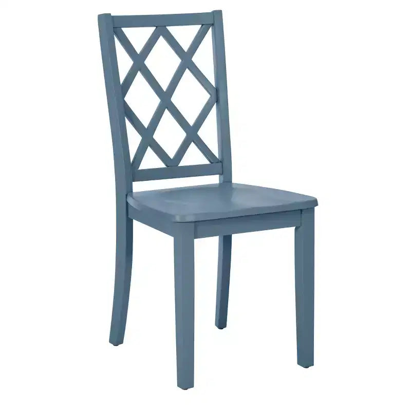 Sedia da pranzo con schienale a X in legno massello, Grafite/Grigio/Verde Menta/Bianco, Senza braccioli, Posti a sedere: 1
