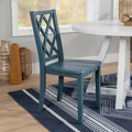 Shelby Solid Wood X Back Side Chair - Powell